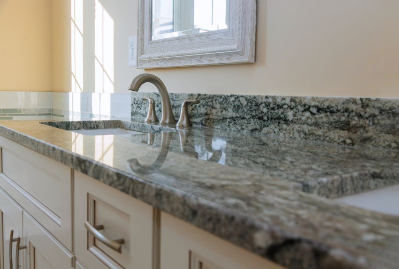 Double Vanity with Granite
